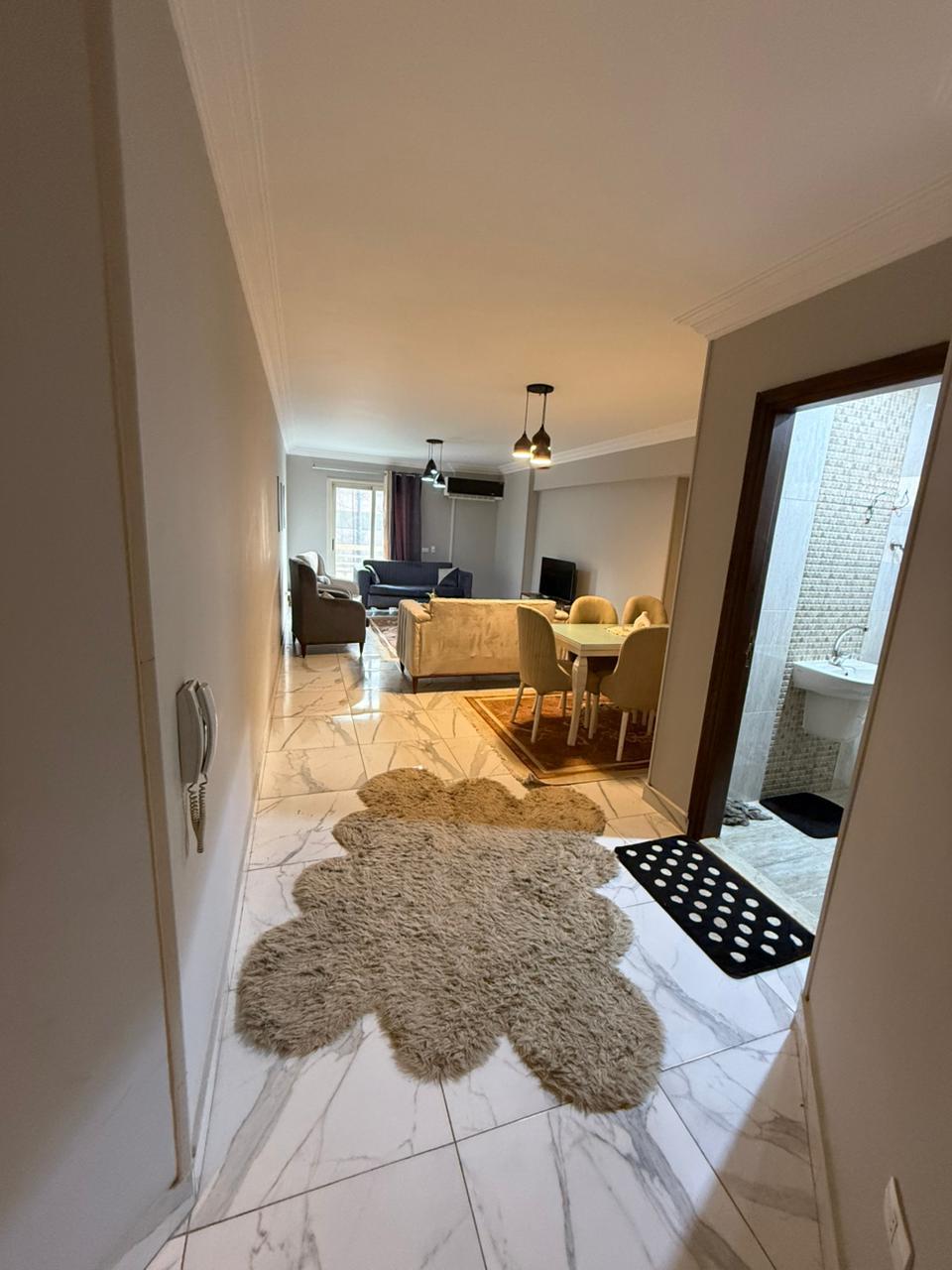 شقه فندقيه راقيه مفروشه للايجار اليومي و الشهري بالمهندسين