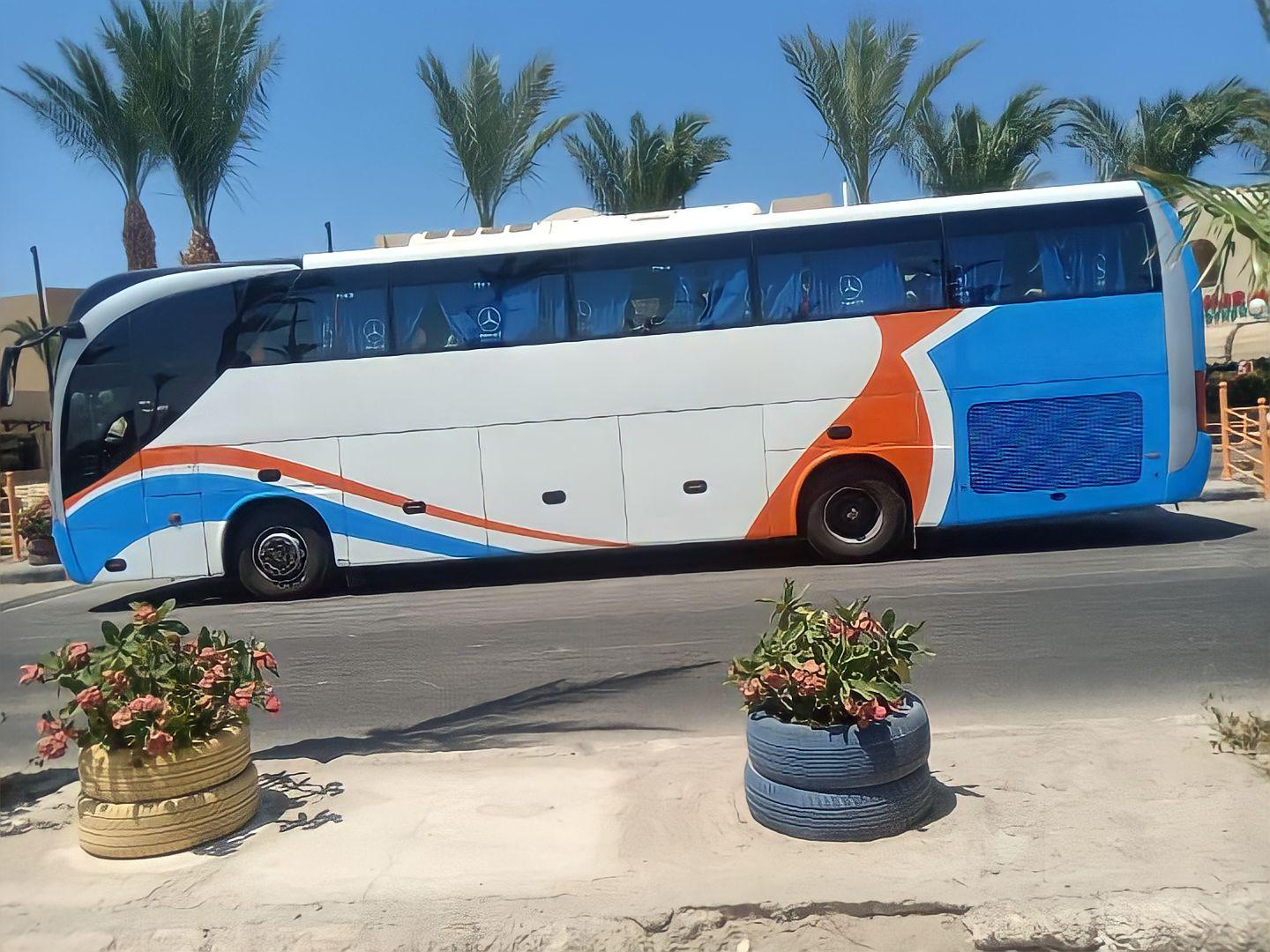Rent a 50-Seater Mercedes Bus from Tourism Tours for Travel and Tourist Trips