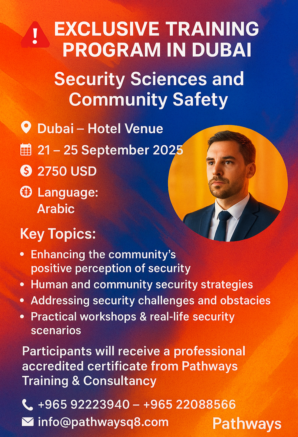 Exclusive Training Program in Dubai