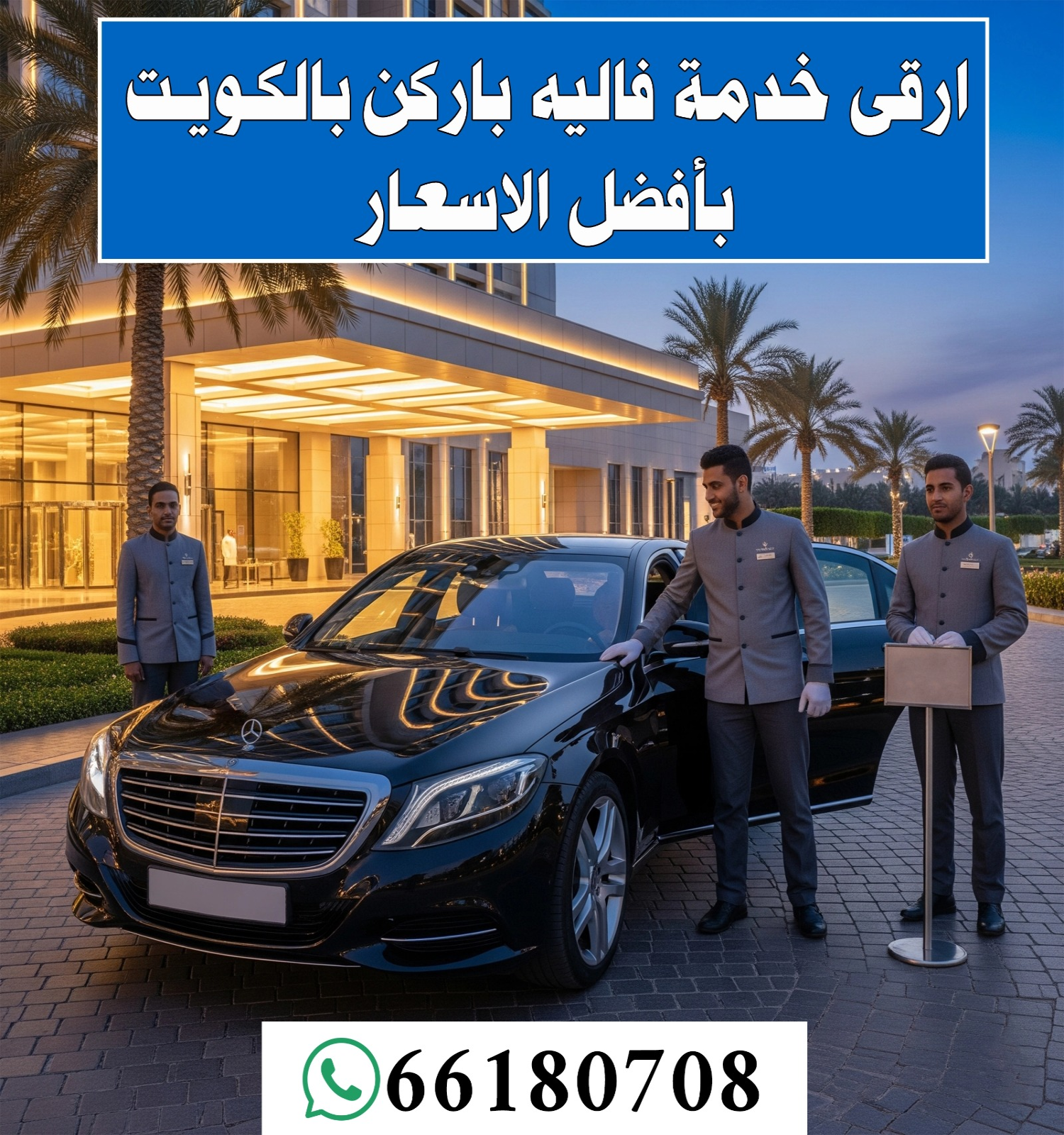 ارقى خدمة فاليه باركن بالكويت 66180708 📞
