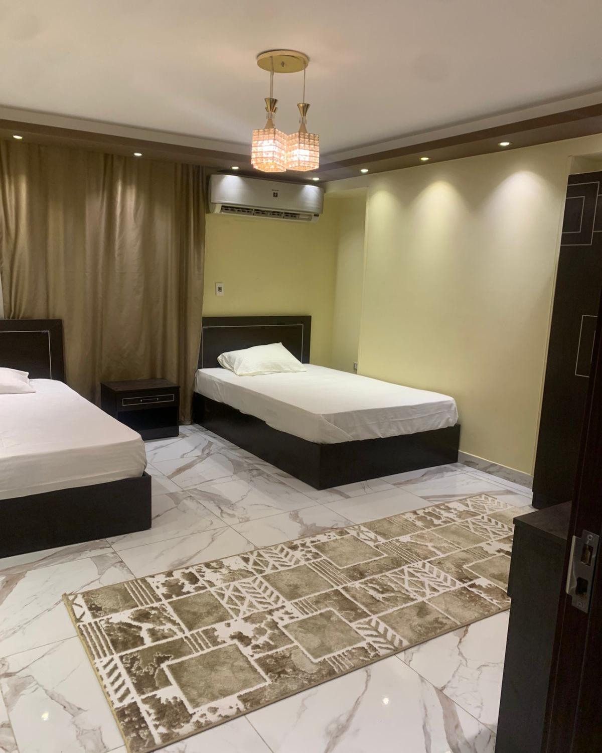 شقه سوبر لوكس مفروشه للايجار اليومي و الشهري بالمهندسين