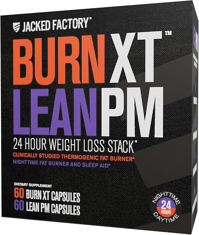 المجموعة الليلية والنهارية لحرق الدهون  Burn-XT & Lean-PM– من الولايات المتحدة