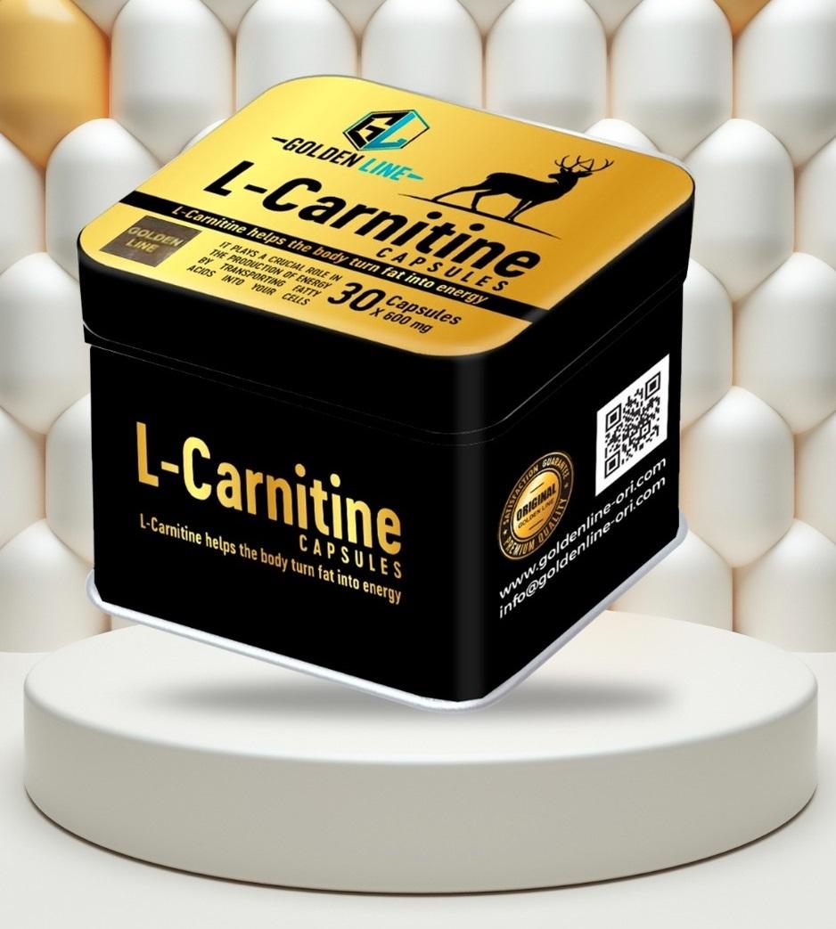 كبسولات ال كارنيتين L_CARNITINE من جولدن لاين لحرق الدهون