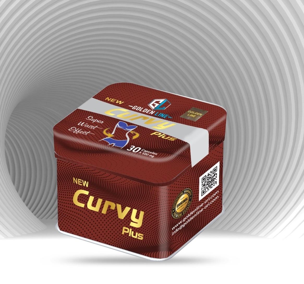 Golden Line CURVY PLUS 30 Capsules كبسولات كيرفي بلس للتخسيس
