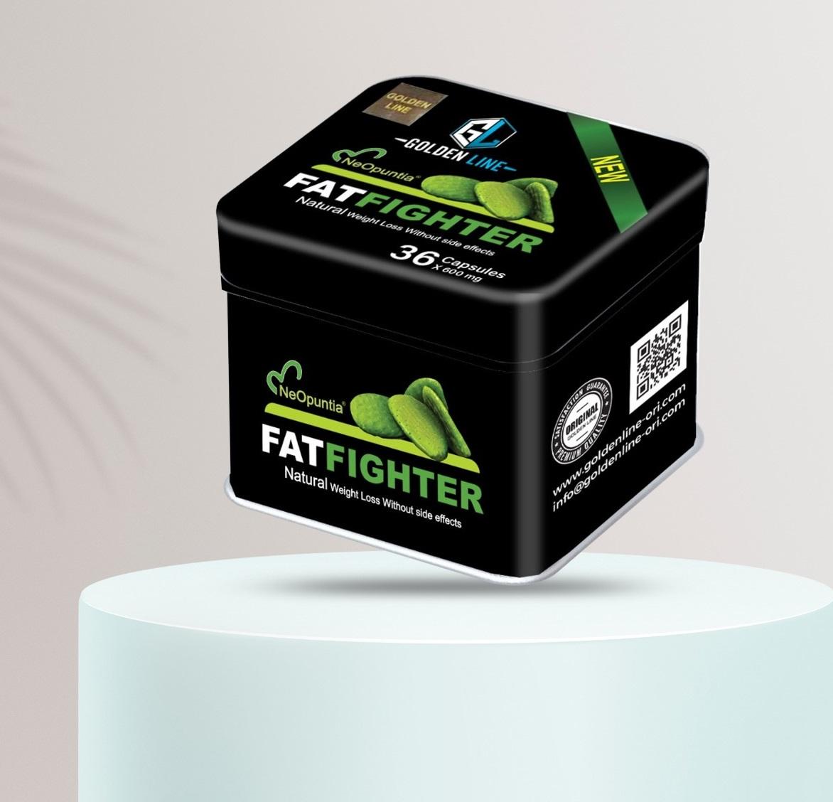 FAT FIGHTER SLIMMING CAPSULES كبسولات فات فايتر لنحت الجسم