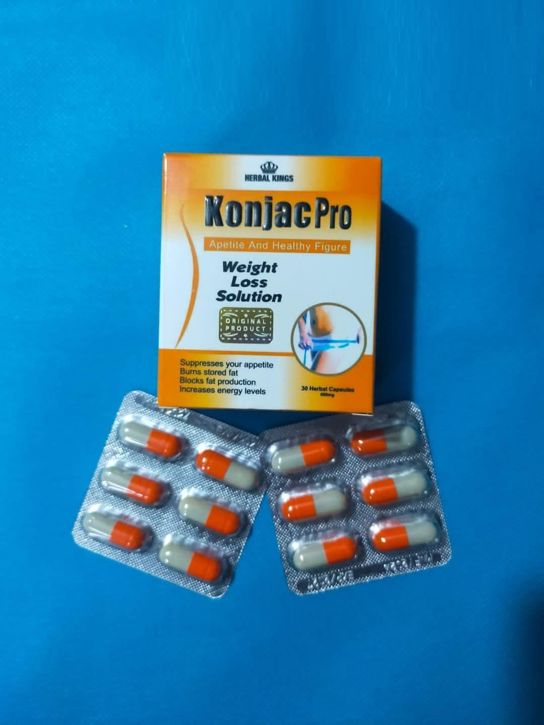 اقراص كونجاك برو تدعم فقدان الوزن عن طريق سد الشهيه