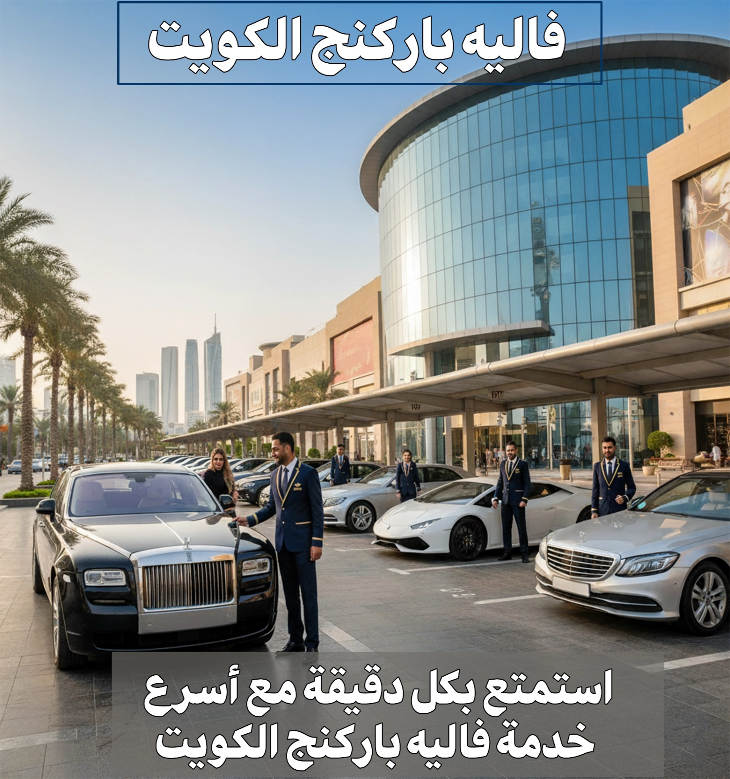 فاليه باركنج الكويت 66180708 خدمة صف سيارات