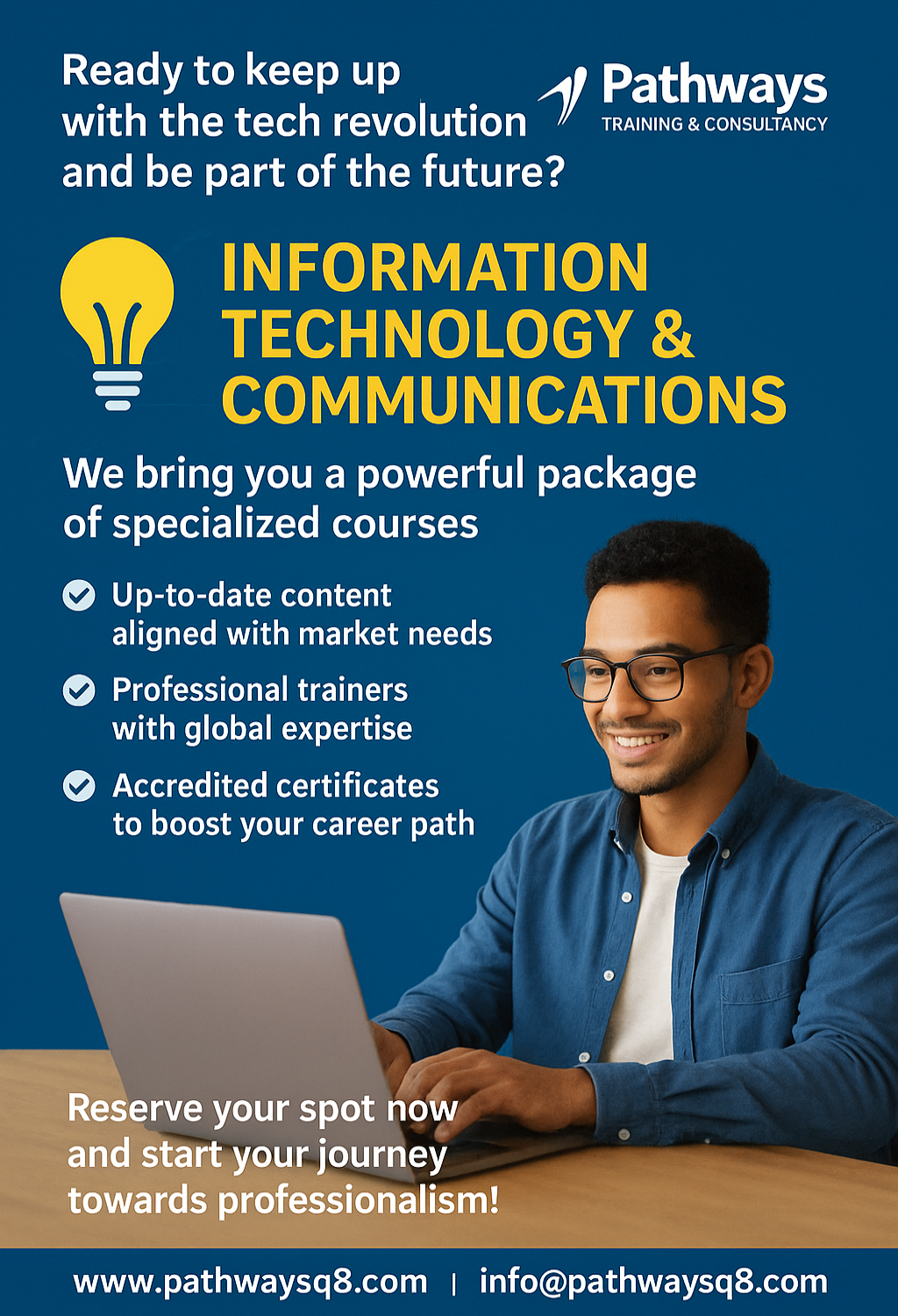 powerful package of specialized courses in Information Technology