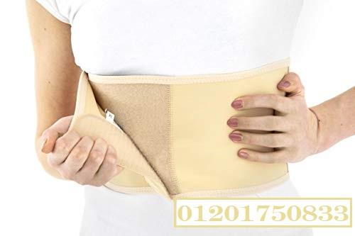 حزام بطن تخسيس مبطن فرو راحة وفعالية في تصميم واحد
