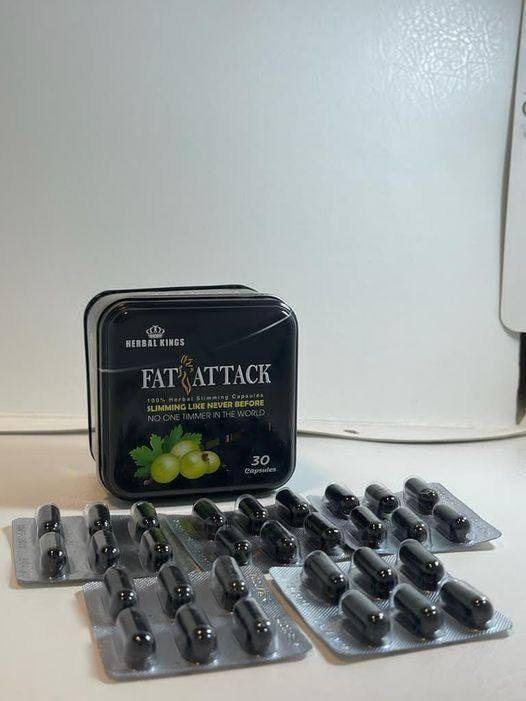 كبسولات فات اتاك Fat Attack الاصدار الجديد لحرق الدهون العنيدة
