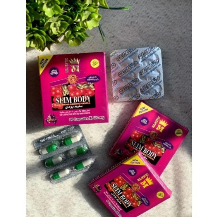 كبسولات سليم بودي للتخسيس وسد الشهية Majestic slim body