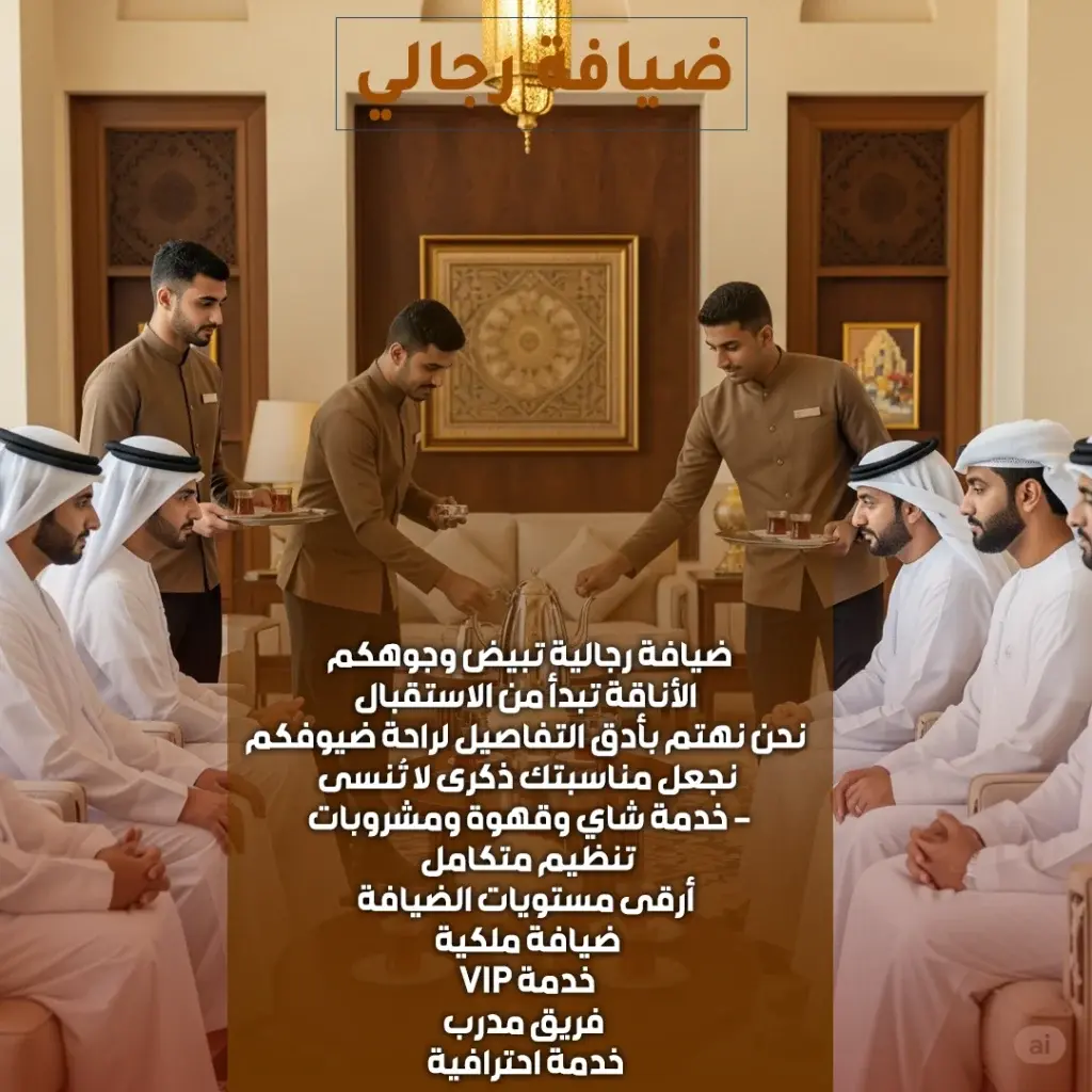 ضيافة رجالي الكويت 66180708📞 | خدمة تبيض وجوهكم