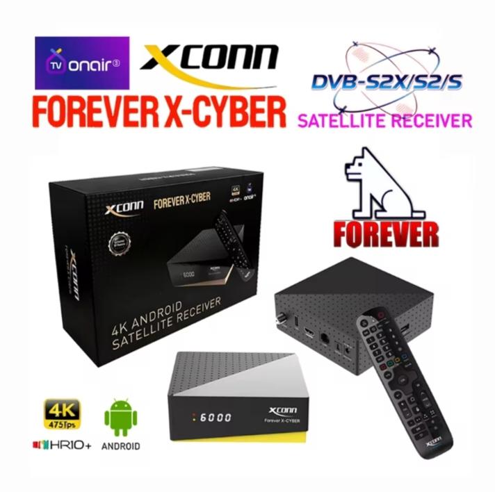 XCONN FOREVER X-CYBER Satellite Receiver Android 8k
