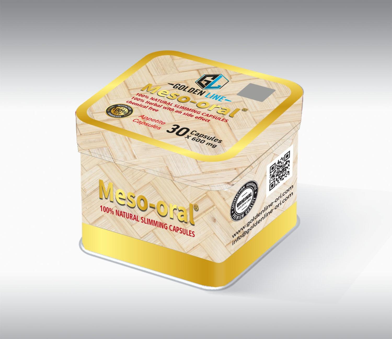 Meso-Oral Capsules ميزو اورال يساهم في التحكم بكمية الطعام المتناولة.