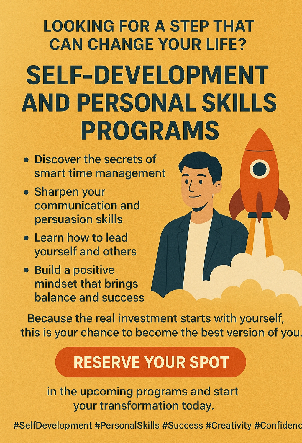 Self-Development and Personal Skills Programs
