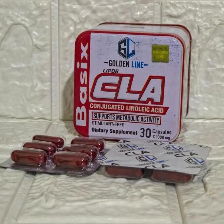 كبسولات cla لسد الشهية 30 كبسولة cla golden line