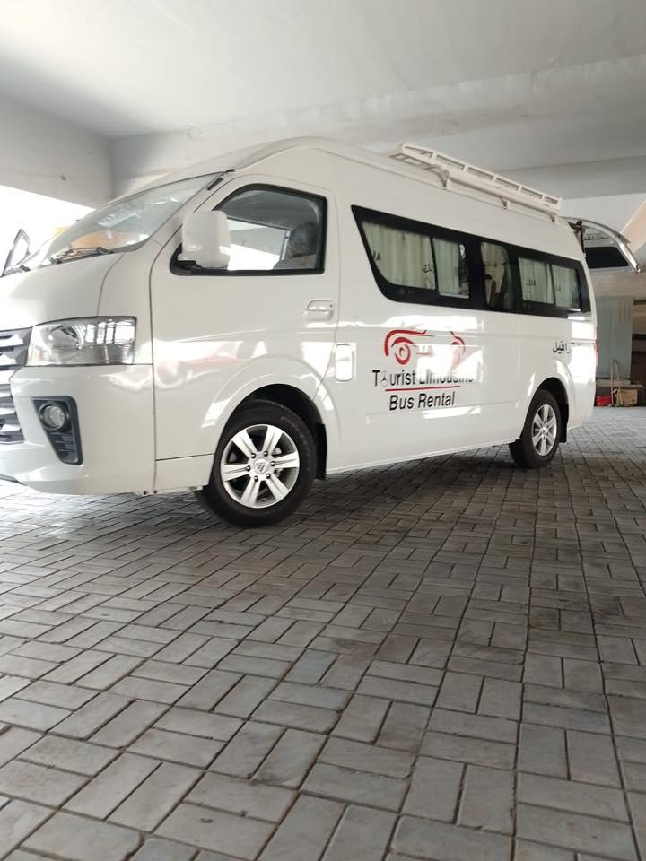 للعائلات المتوسطة استأجر ميكروباص فوتون 14 راكب من تورزم تورز