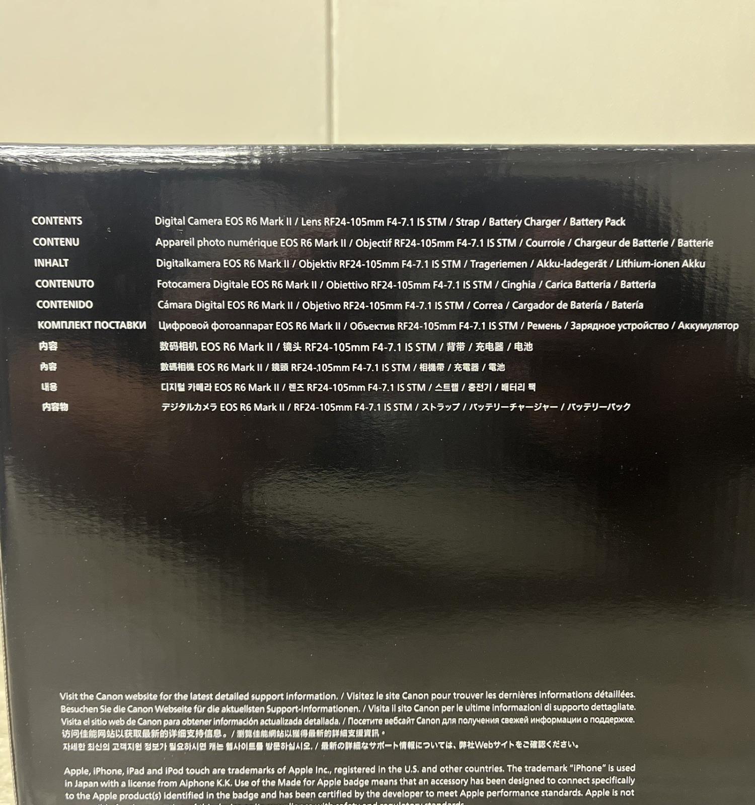 Selling the new Canon EOS R6 Mark II Mirrorless Camera