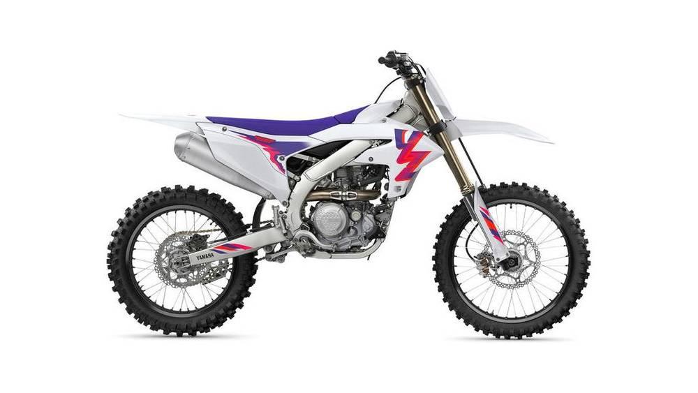 2024 Yamaha YZ450F - Anniversary White
