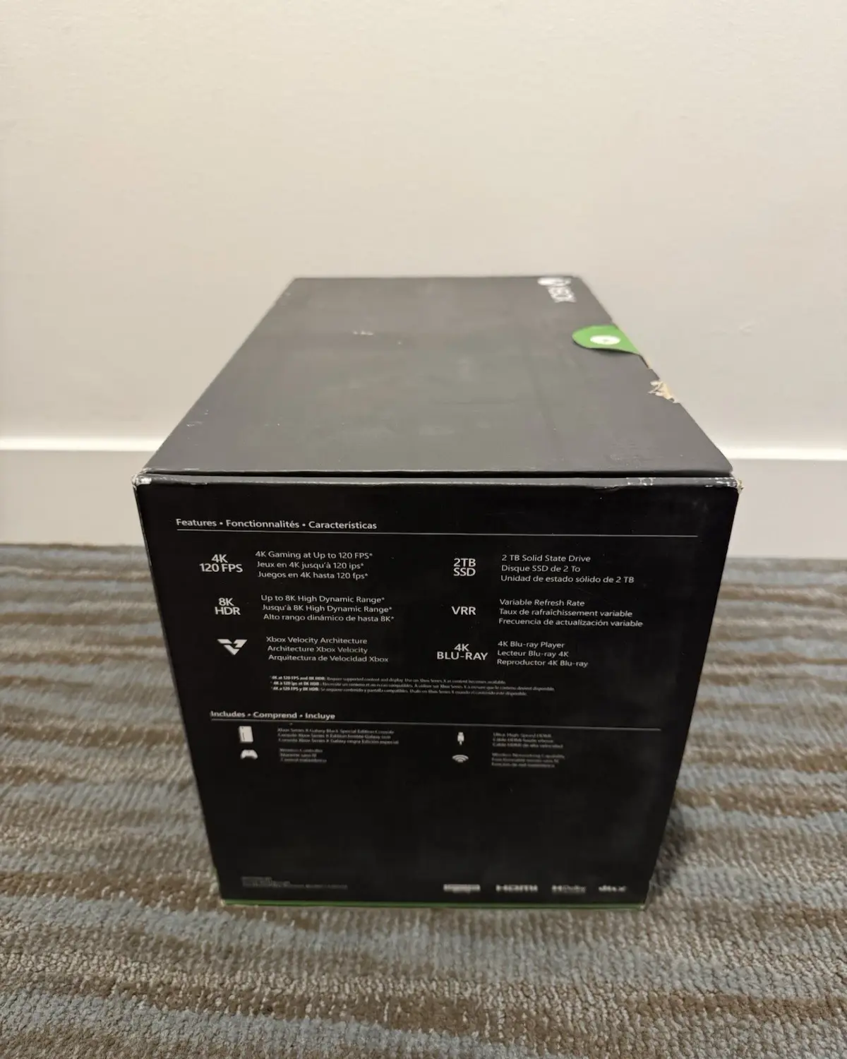 Selling the new New Microsoft Xbox Series X 2TB Game Console - Galaxy Black Special Edition