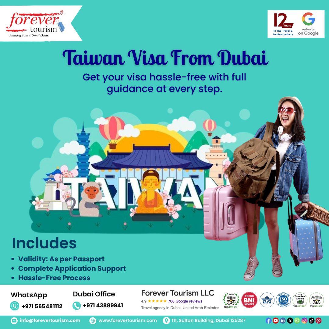 Navigating The Taiwan Visa Application From Dubai