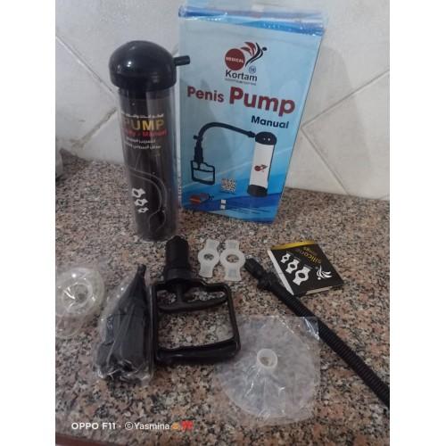 جهاز Penis Pump Manual تكبير العضو الذكري بشكل آمن وفعال