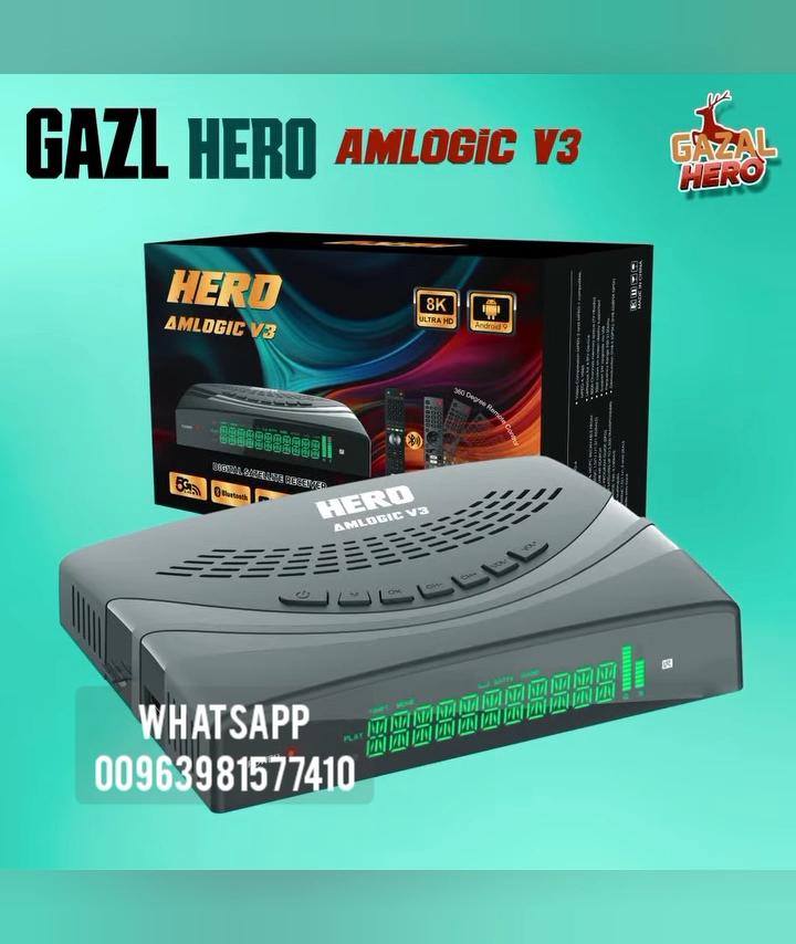 GAZAL HERO AMLOGIC V3 4K ANDROID FOREVER