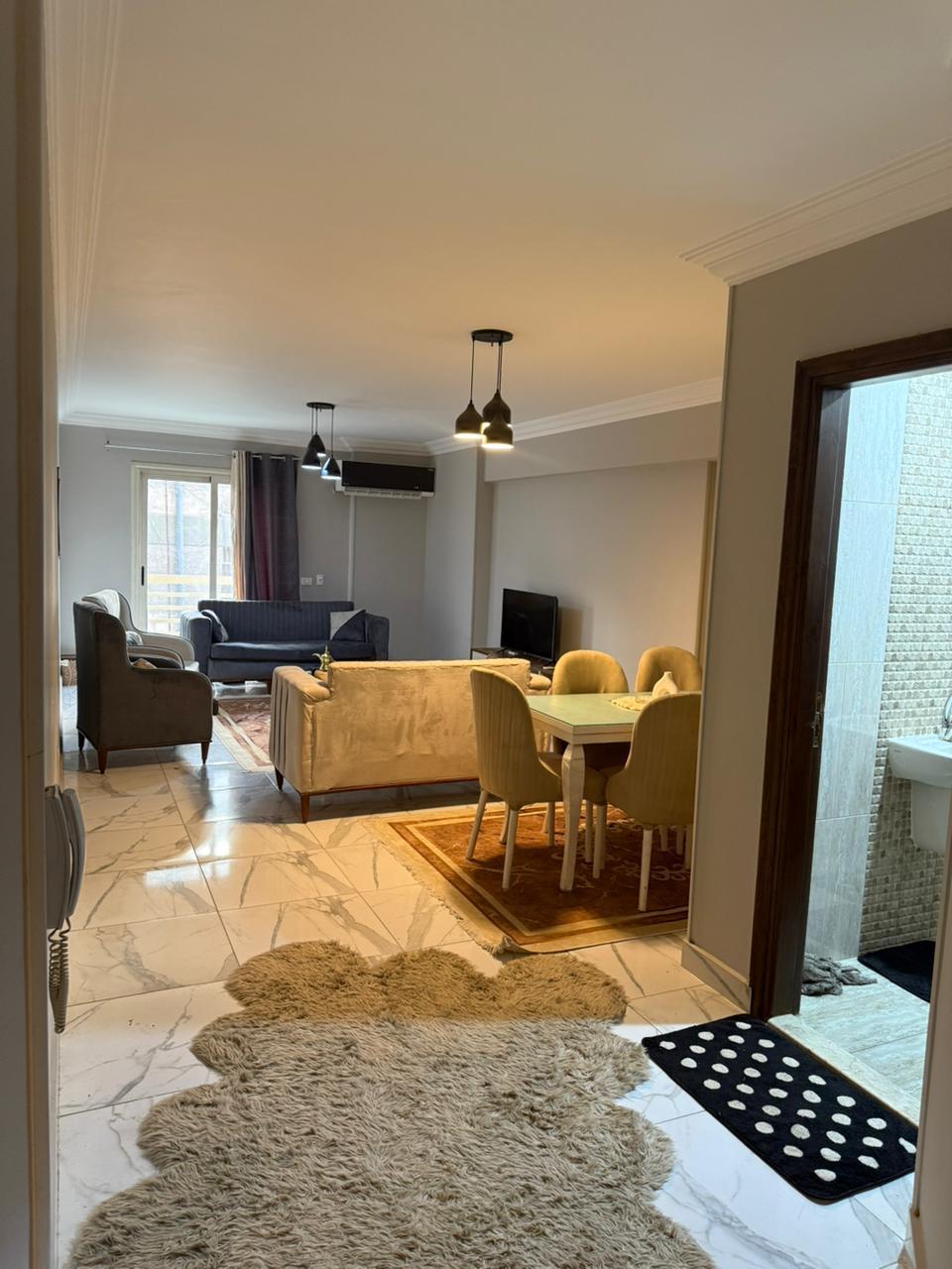 دلوقتى تقدر تستمتع براحه الاقامه فى المهندسين شارع اليمن