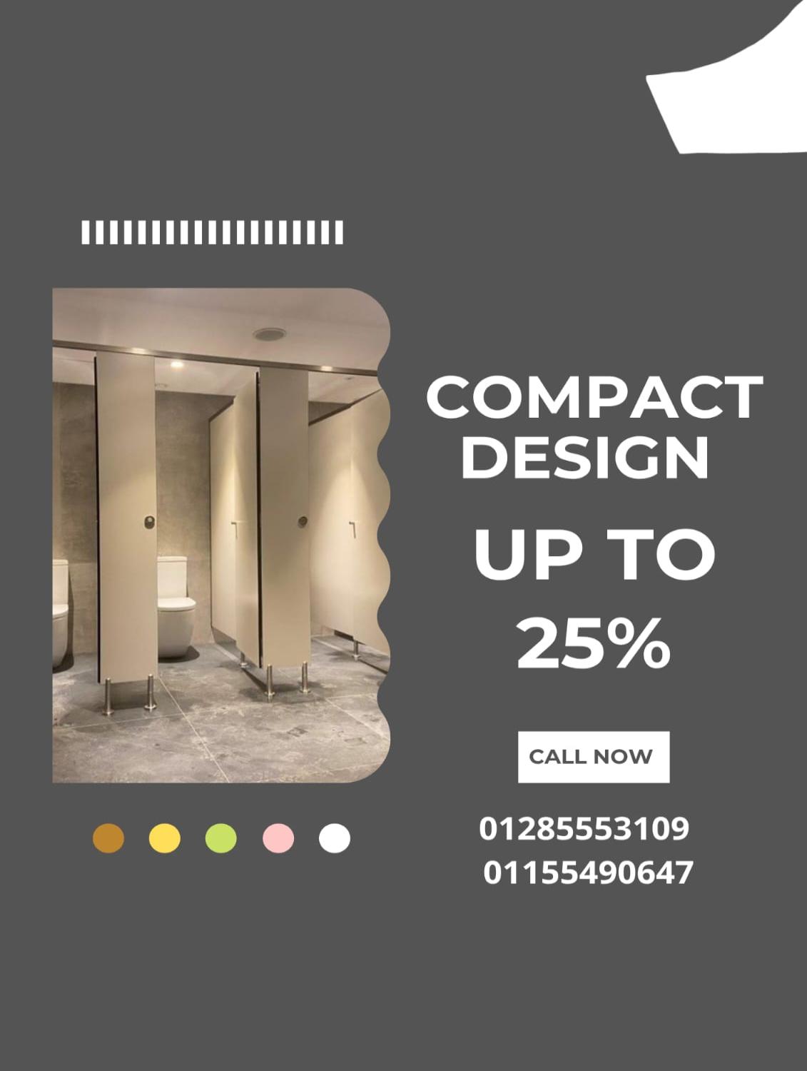 "ليه تختار الكومباكت HPL من كومباكت ديزاين؟ لأنه ببساطة: استثمار ذكي ⏳