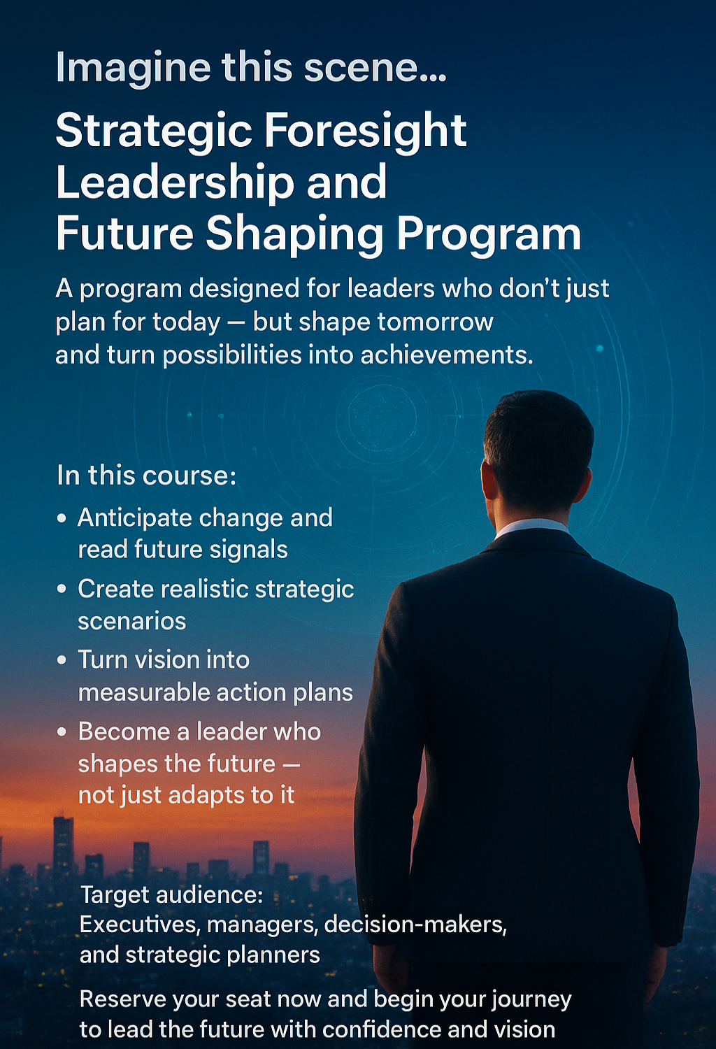 the Strategic Foresight Leadership and Future Shaping Program