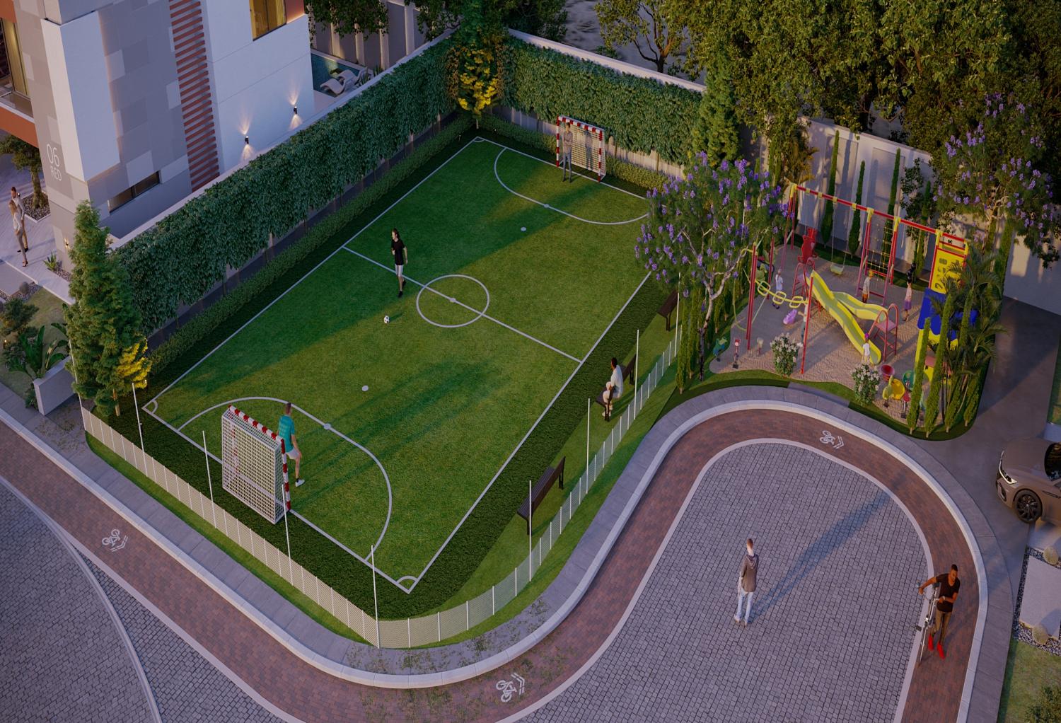 كمبوند متكامل الخدمات بموقع مميز في حوض 10 بالقرب من وصلة دهشور والدائري الأوسطي.