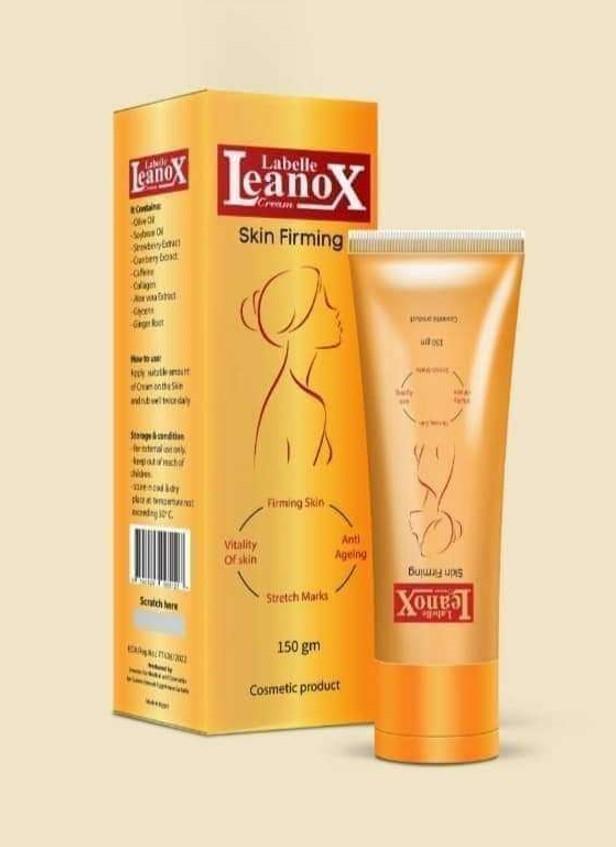 كريم Leanox الفعال في شد الجلد وحرق الدهون والتخلص من السيلوليت