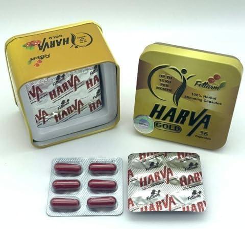 كبسولات هارفا جولد فعالة في خسارة الوزن ونحت الجسم