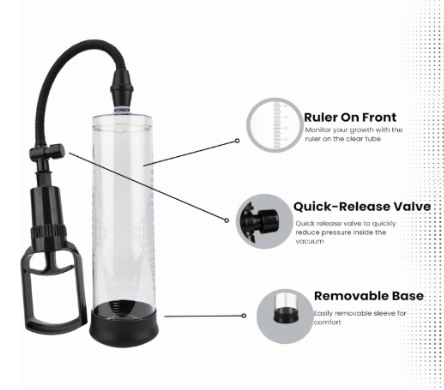 Penis Pump Manual – جهاز تكبير القضيب الطبي حل طبي معتمد