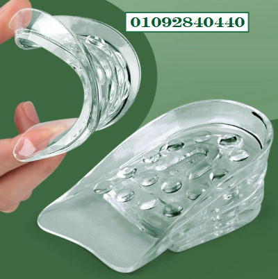 الكعب السيليكون 10قطع لراحة القدم وزيادة الطول 5 سم