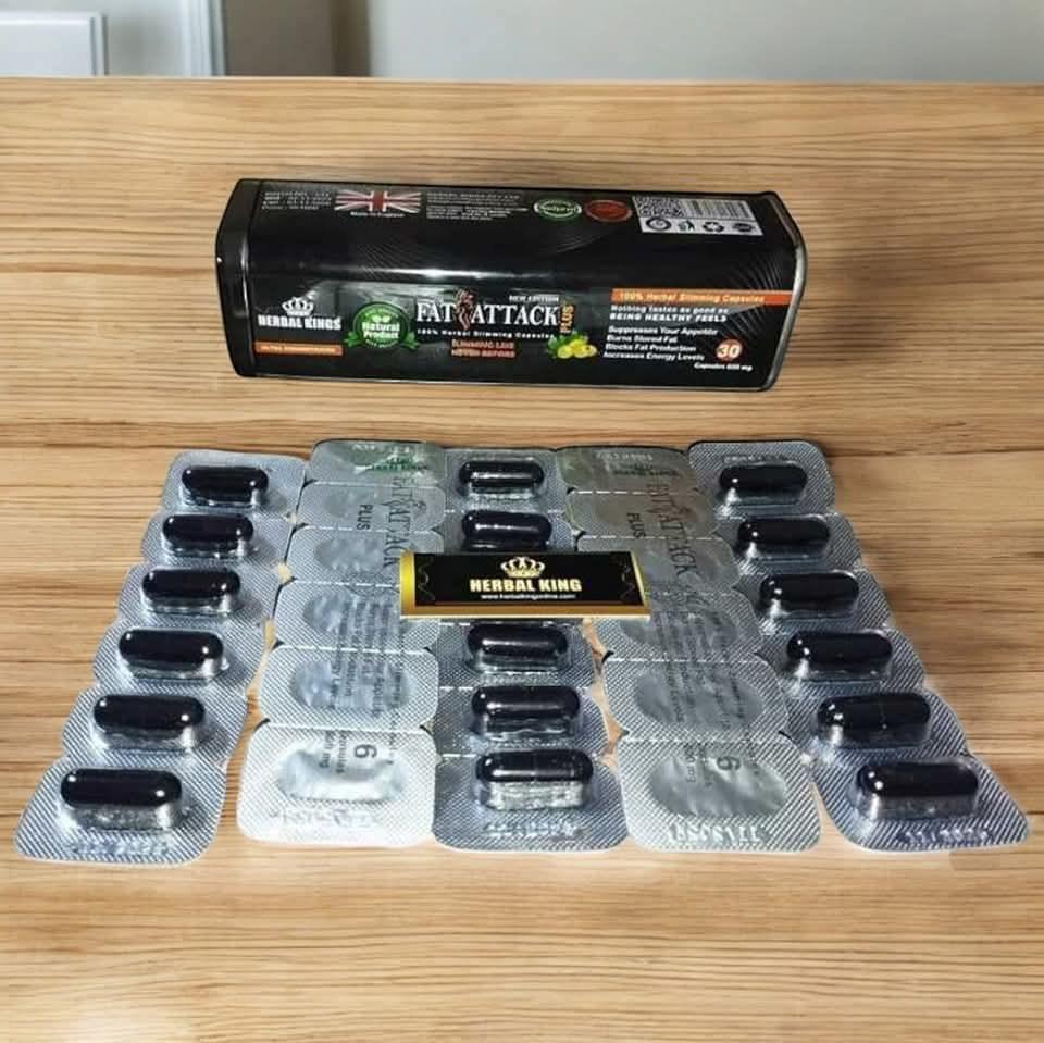 كبسولات فات اتاك Fat Attack  مكمل للتخسيس السريع بتركيبة طبيعية