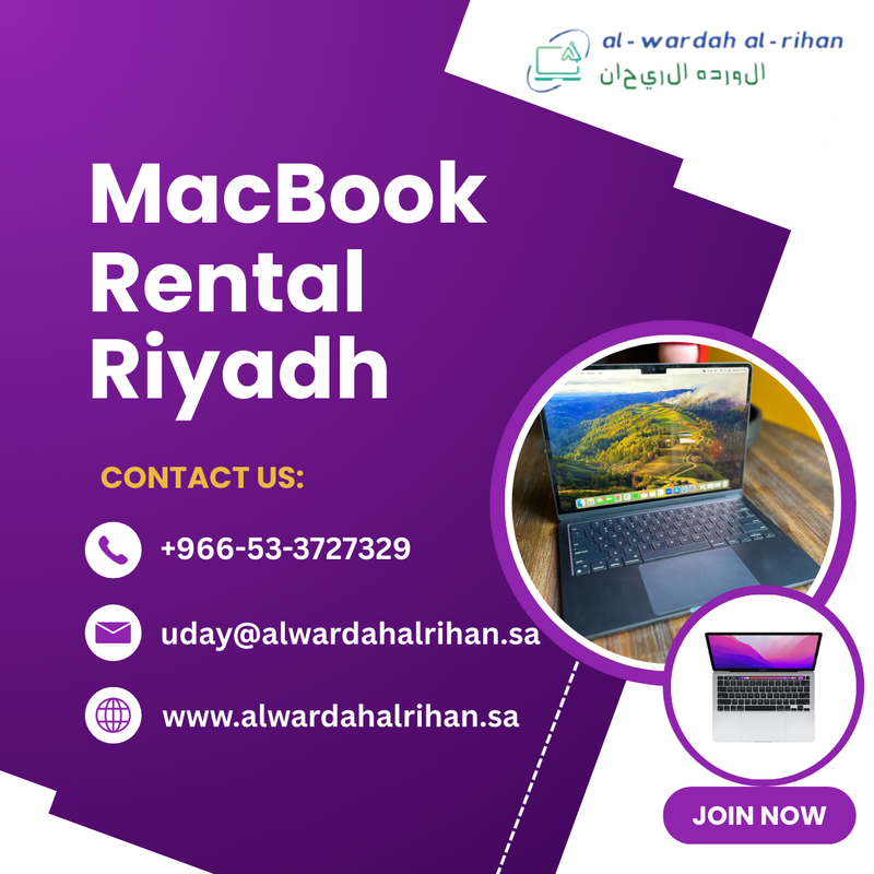 Want the Best MacBook Rental Service in Riyadh?
