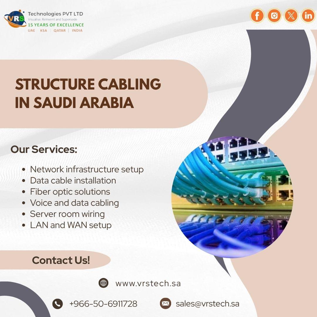Which companies do Structure Cabling in Saudi Arabia?