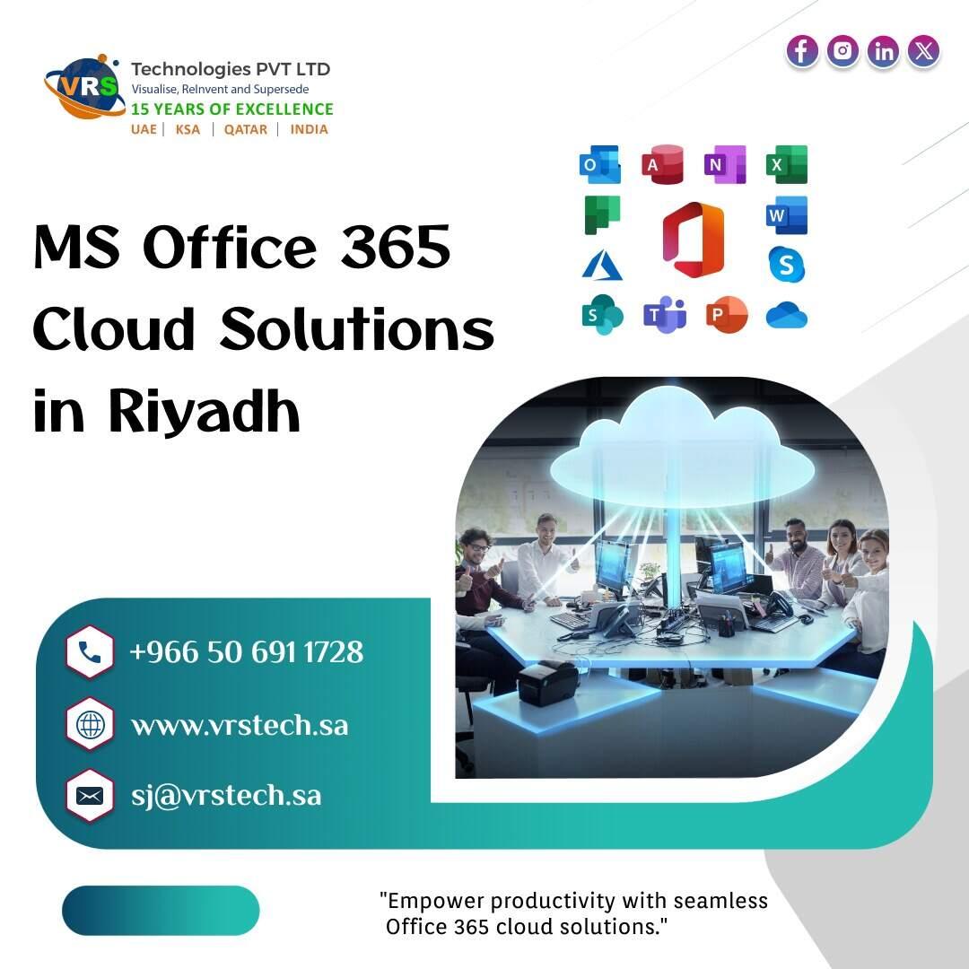 Need MS Office 365 Training and Management in Riyadh?