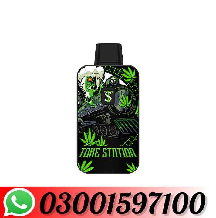 Toke Station® Terminal Blend D8+THCP+THCA 5000mg Disposable Series In Pakistan=03001597100