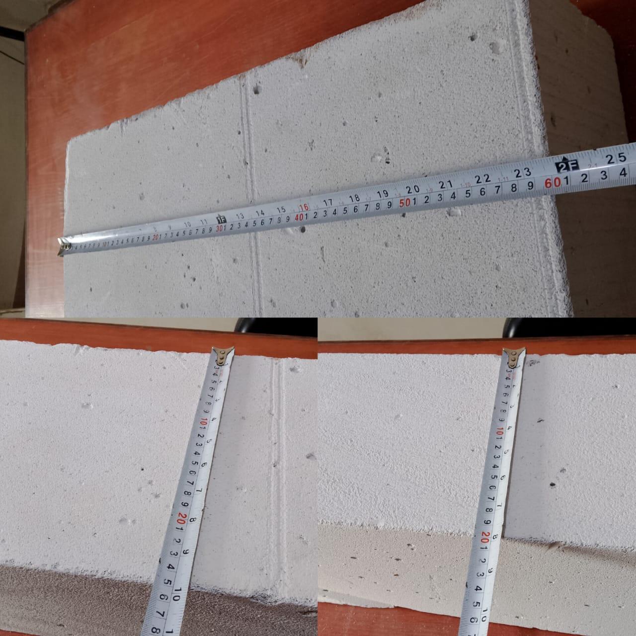 طوب ابيض رغوي من توريدات شركة النور الاختيار الافضل