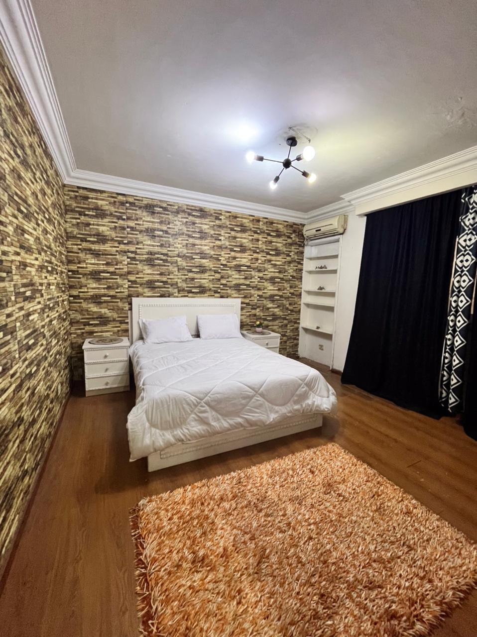 شقه فندقيه للايجار بالمهندسين مفروشه تشطيب سوبر لوكس