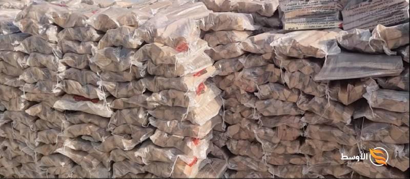 حطب المشاوي والتدفئة - حطب للتصدير والتوريد نخب اول