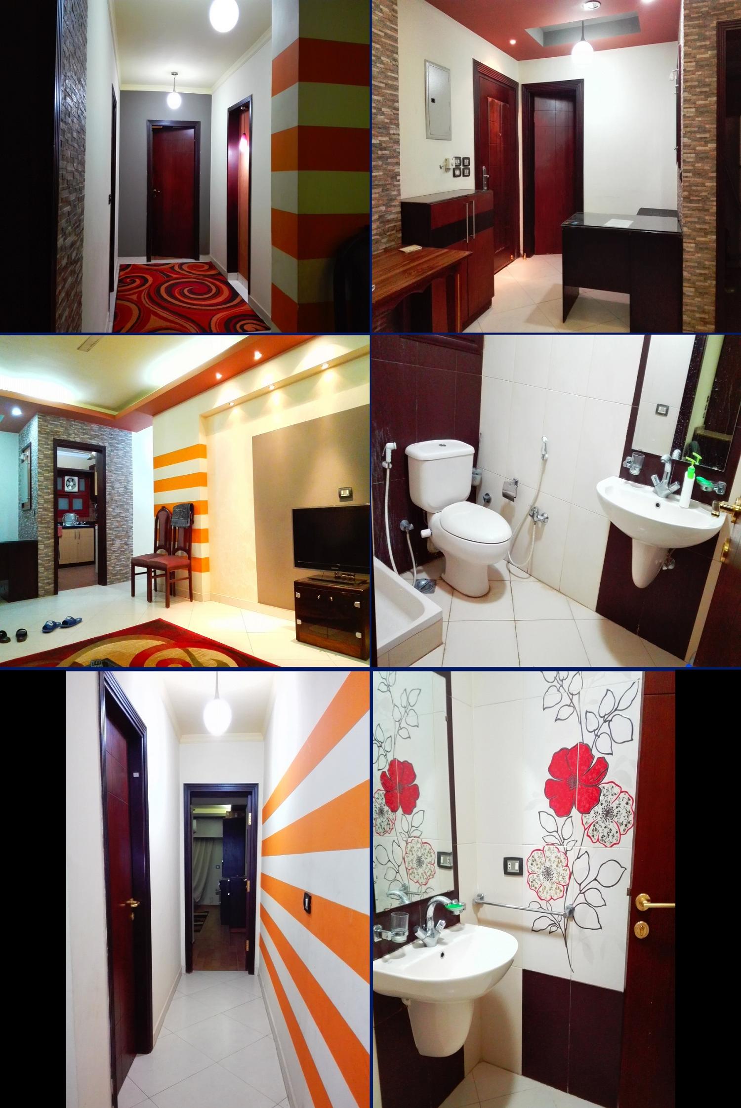 غرفة راقية بحمام خاص للإيجار بموقع متميز في ميدان الحصري بـ6 أكتوبر