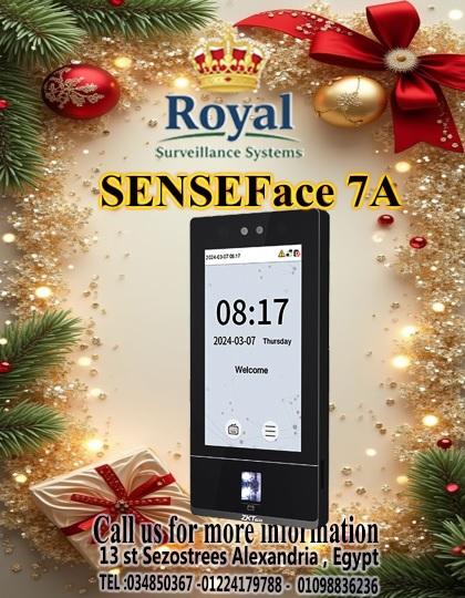 العملاق وصل! تحكم كامل في الحضور والانصراف مع ZKTeco SENSEFace 7A 🚀