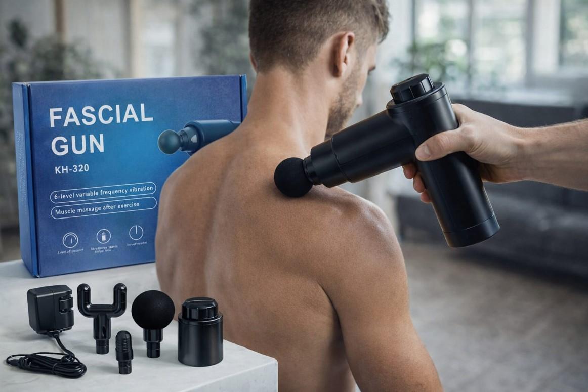 جهاز Fascial Gun هو الحل المثالي لتخفيف آلام العضلات