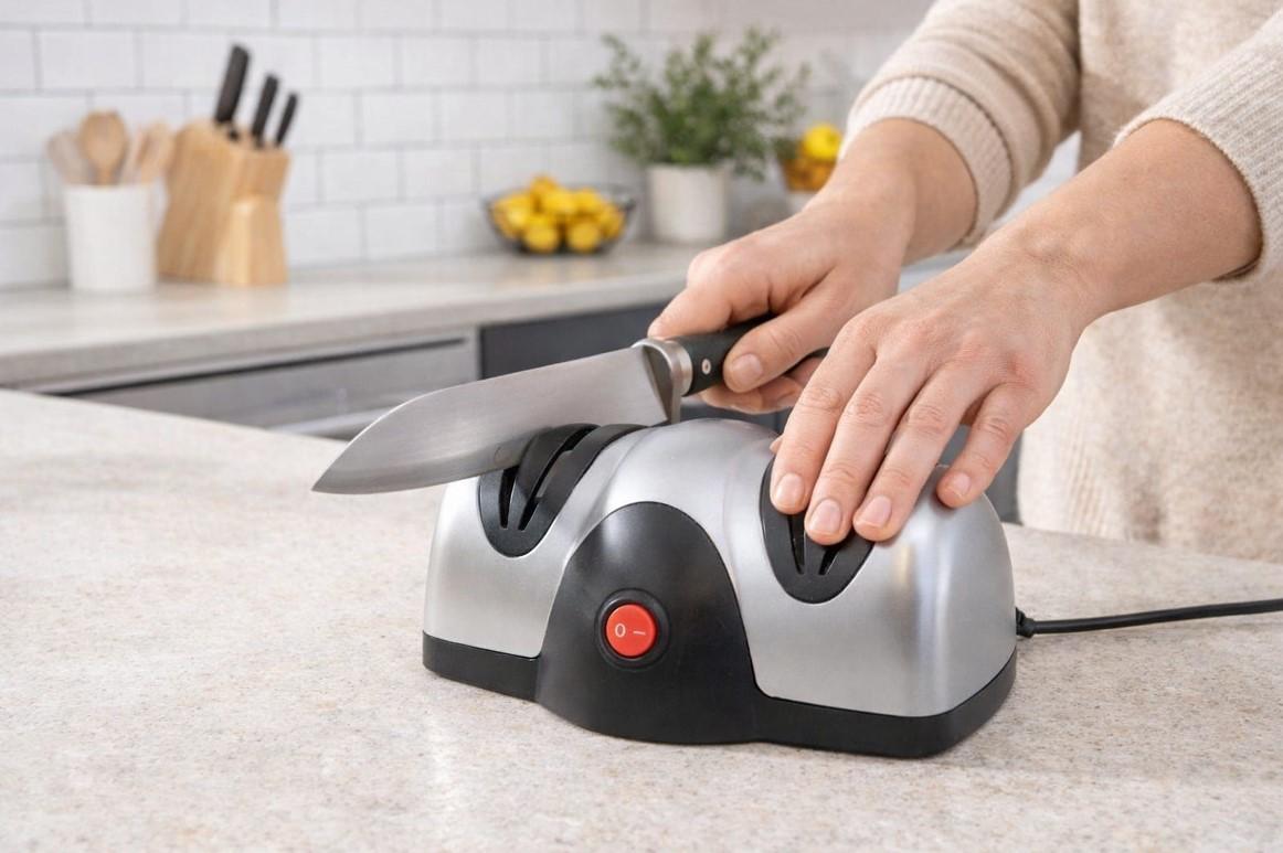 ودّعي التقطيع المتعب مع مبراة سكاكين سهلة وآمنة