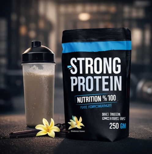 Strong Protein Nutrition 100% – قوة بروتين حقيقية لعضلات أقوى