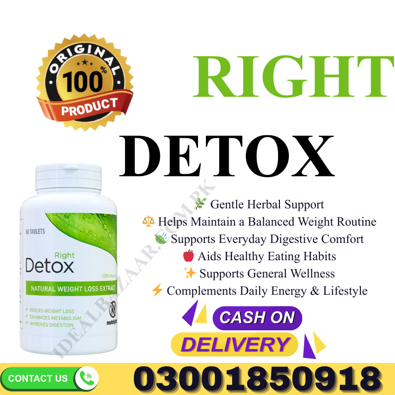 Right Detox + SlimTea Bundle In Bahawalnagar  03001850918