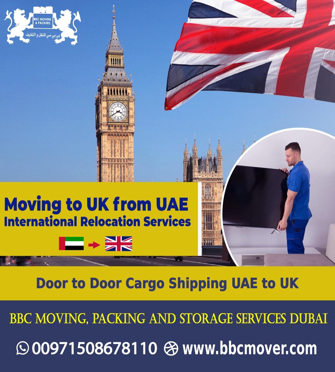 Looking for reliable cargo shipping from Dubai, UAE to the United Kingdom
